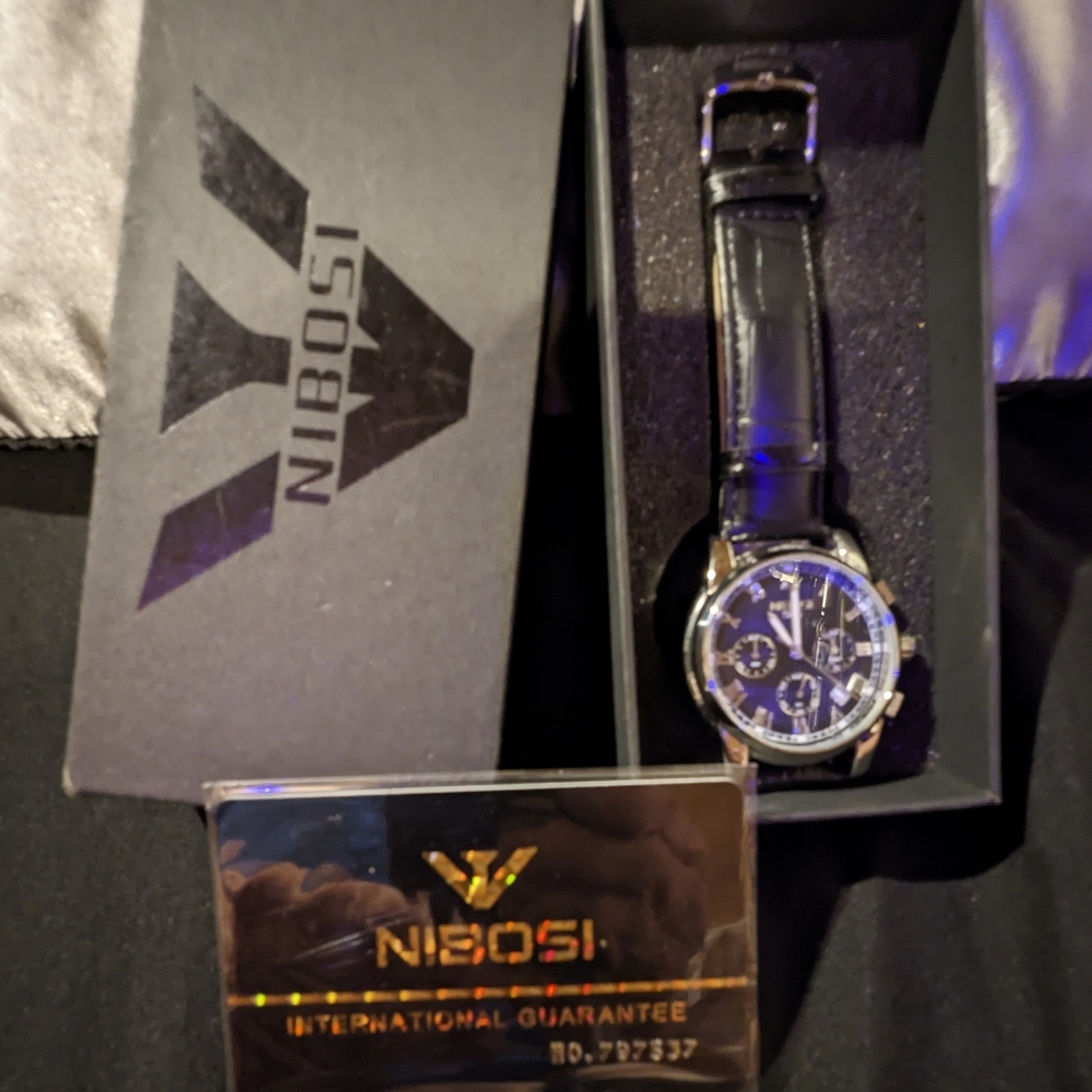Mens NIBOSI Quartz Analog Watch